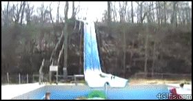 Если в бассейне нет воды