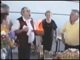 Потушил огонь