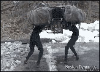 Робот на льду