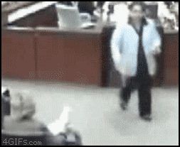 Симулянтка в суде