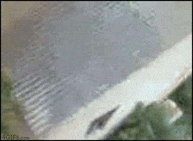 Провалился в крышу