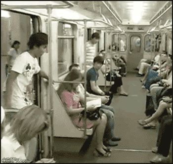Сальто в метро