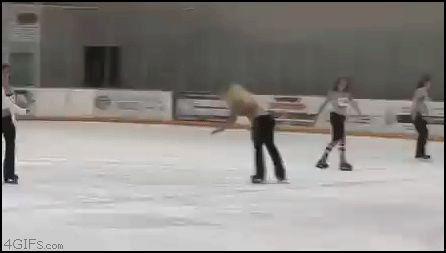 Лицом по льду