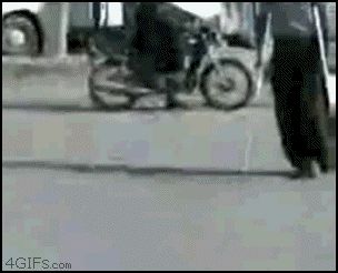 Побежал как здоровый