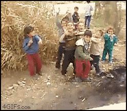 Дети и боевики