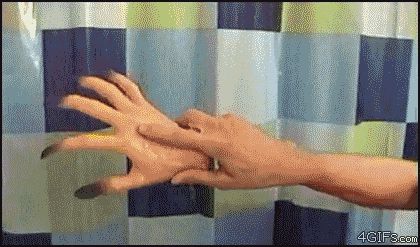 Прикол с рукой