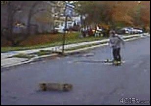 Трюк с растяжкой