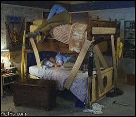 Двухярусная кровать