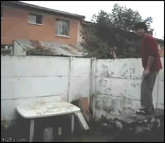 Сельский паркур