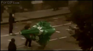 Зонт не полетел