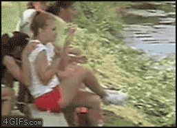 Водоросли прямо в лицо