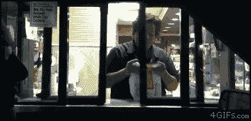 Украл еду из Мака