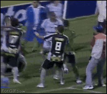 Удар в стиле Street Fighter