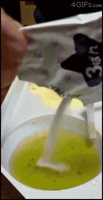 Странное азиатское блюдо быстрого приготовления
