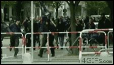 Удар во время прыжка