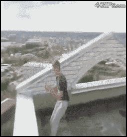 Шутки на небоскребе