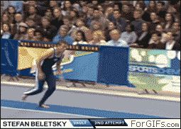 Перелетел все коврики
