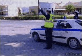 Дай пять полицейскому
