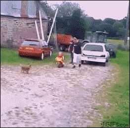 Не научился тормозить