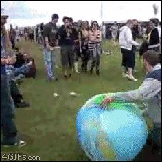 Мяч улетел перед глазами