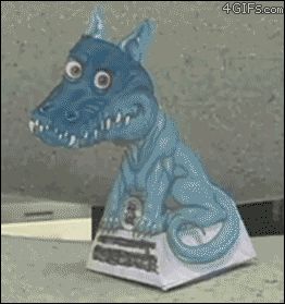 Иллюзия с драконом