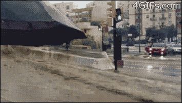 Непогода в городе