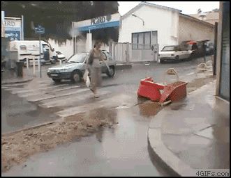 Бегающий по лужам