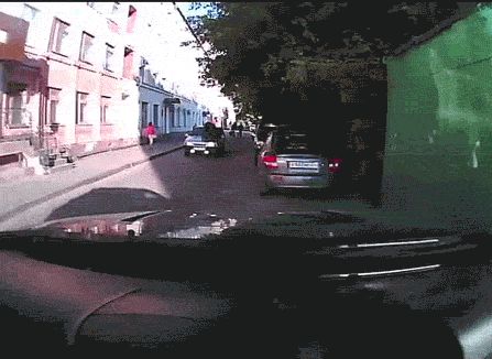 Разборка на дороге