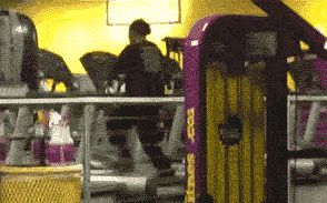 Танец на беговой дорожке