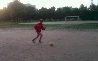Будущая звезда футбола