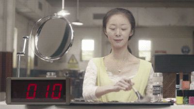 Как накраситься за 10 секунд