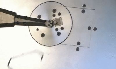 Сверхбыстрая гибка проволоки