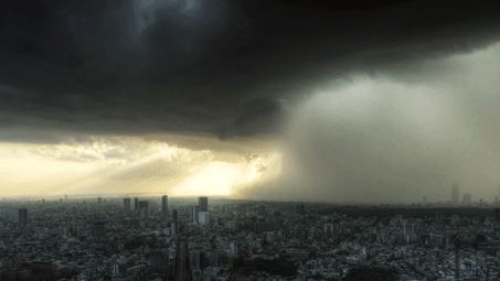 Шторм над городом