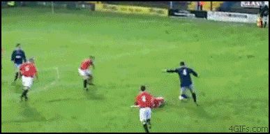 Празднование гола