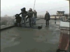 Прыжок с 8-го этажа