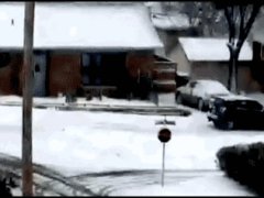 Человек остался невредимым