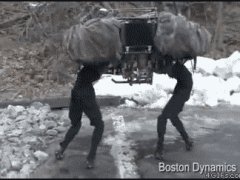 Робот на льду