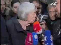 Ударил в прямом репортаже