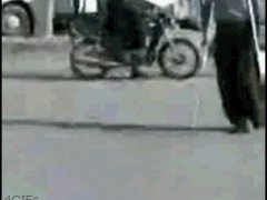 Побежал как здоровый