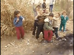Дети и боевики