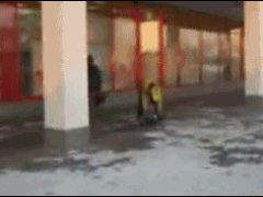 Ударил и убежал