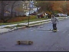 Трюк с растяжкой