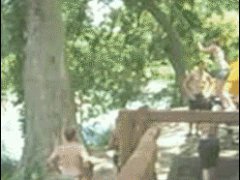 Упала с веревки