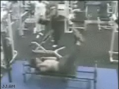 Случай на тренировке