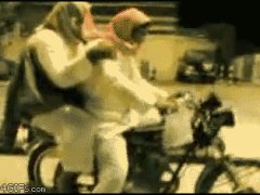 Арабы на мотоцикле