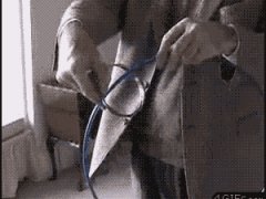 Интересная затея с металлическими кольцами
