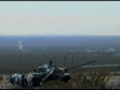 Взрыв танка