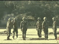 Шутки с гранатой в китайской армии