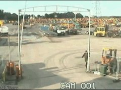 Шлагбаумом по голове