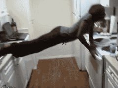 Не стоит заниматься спортом на кухне